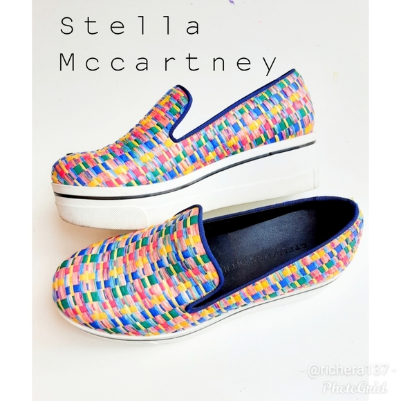 Stella McCartney Shoes - Stella Mccartney Ribbon Binx Multi Flatform Loafer